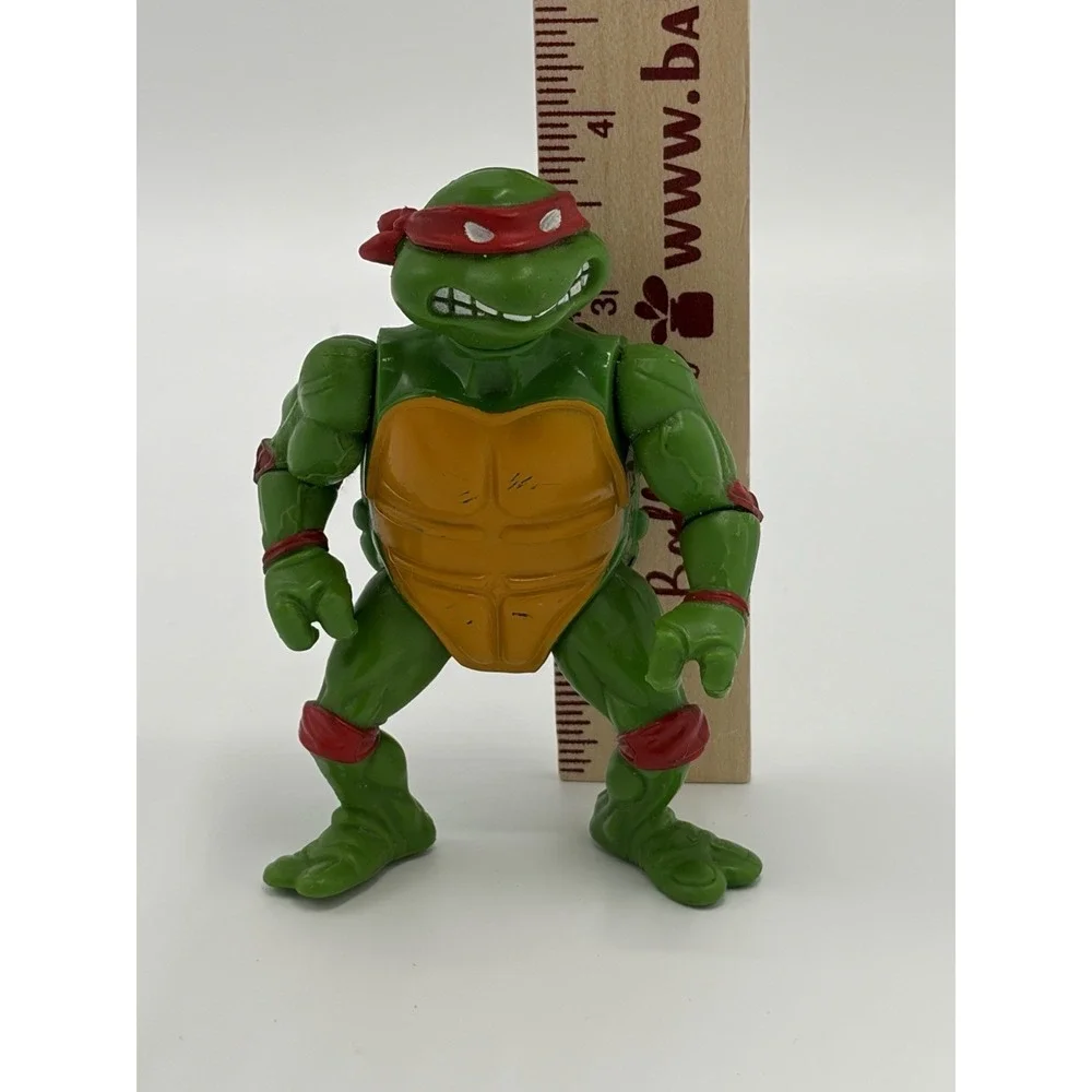 TMNT Raphael Hard Head‎ Vintage Loose Action Figure 1988 Playmates Mirage 5